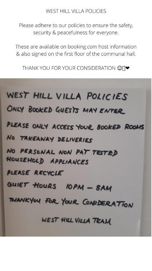 West Hill Retreat Edwardian Balcony Ensuite With Room Served Breakfast & Free Parking Hastings Kültér fotó